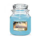 Svíčka Yankee Candle -  BEACH ESCAPE, střední