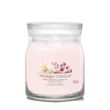 Svíčka Yankee Candle - PINK CHERRY & VANILLA, střední