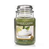 Svíčka Yankee Candle - Vanilla Lime, velká