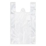 Taška 20 kg bílá 40 +20 x60 cm extra silná s ušima (50 ks v bal.)