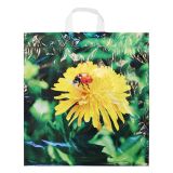 Taška PE s ušima velká 42x47 cm, Pampeliška