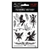 Tetovací obtisky černé - Víly Tetovací obtisky černé - Víly
