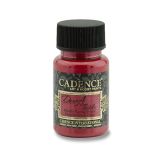 Textilní barva Cadence, metal. červená, 50 ml