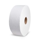 Toaletní papír (FSC Mix) 2vrstvý bílý `JUMBO` Ø23cm 170m 755 útržků [6 ks]