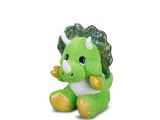 Triceratops plyšový 16,5cm sedící zelený 0m+ v sáčku