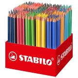 Tříhranné barvičky STABILO Trio silná 300 ks - 20 různých barev Tříhranné barvičky STABILO Trio silná 300 ks - 20 různých barev