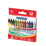 Trojhranné pastelky CENTROPEN 9531/12, průměr 10 mm, omyvatelné, zářivé barvy