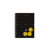 Twin wire blok A5 PP Smiley World Twin wire blok A5 PP Smiley World