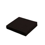Ubrousek (PAP FSC Mix) 3vrstvý černý 40 x 40 cm [250 ks]