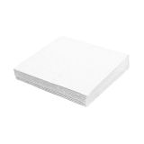 Ubrousky 1-vrstvé 30 x 30 cm bílé 500ks Ubrousky 1-vrstvé 30 x 30 cm bílé 500ks