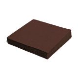 Ubrousky 2-vrstvé 33 x 33 cm hnedé 50 ks Ubrousky 2-vrstvé 33 x 33 cm hnedé 50 ks