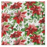 Ubrousky PAW AIRLAID 40x40 cm Glory Poinsettia Ubrousky PAW AIRLAID 40x40 cm Glory Poinsettia