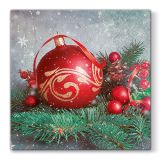 Ubrousky PAW L 33x33 cm Bauble on Twig