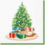 Ubrousky PAW L 33x33cm Christmas celebrations