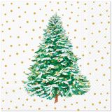 Ubrousky PAW L 33x33cm Frosted Forest Charm