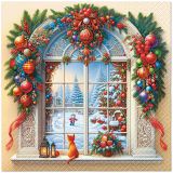 Ubrousky PAW L 33x33cm Holiday Arch Decor Ubrousky PAW L 33x33cm Holiday Arch Decor