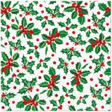 Ubrousky PAW L 33x33cm Holly Pattern