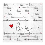 Ubrousky PAW L 33x33cm Love Connection