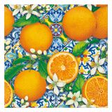 Ubrousky PAW L 33x33cm Orange Boom