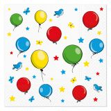 Ubrousky PAW L 33x33cm Party Balloons Ubrousky PAW L 33x33cm Party Balloons