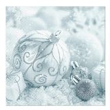 Ubrousky PAW L 33x33cm Silver bauble Ubrousky PAW L 33x33cm Silver bauble