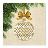 Ubrousky TaT 33x33 cm Golden Bauble Ubrousky TaT 33x33 cm Golden Bauble