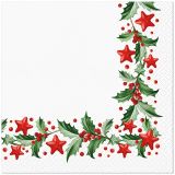 Ubrousky TaT 33x33cm Holly And Stars