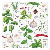 Ubrousky TaT 33x33cm Spices and Herbs