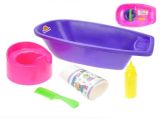 Vanička Baby set 40cm s doplňky 2barvy Vanička Baby set 40cm s doplňky 2barvy