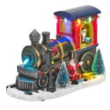 Vánoční vláček s figurkami a LED osvětlením Vánoční vláček s figurkami a LED osvětlením
