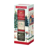 Vánoční set (3x votivní svíčka ve skle) Christmas Vánoční set (3x votivní svíčka ve skle) Christmas