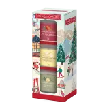 Vánoční set (3x votivní svíčka ve skle) Holiday Party Vánoční set (3x votivní svíčka ve skle) Holiday Party