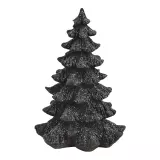 Vánoční stromek 21 cm, černý