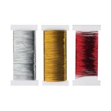 Vázací dráty - směs barev 0,4 mm x 10 m, sada 3 ks