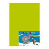 Karton kreslící A3 180g / 50 listů zelený