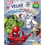 Vymalovanka velká Marvel se samolepkami