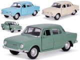 Welly Škoda 100 12cm kov zpětný chod 3barvy v krabičce