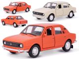 Welly Škoda 105L 1976 12cm kov zpětný chod 2barvy v krabičce