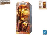 Woodworks dřevěná knihovna 371ks na baterie se světlem v krabičce Woodworks dřevěná knihovna 371ks na baterie se světlem v krabičce