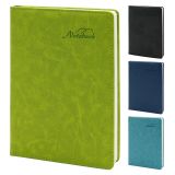 Zápisník / diář A5 s měkkými PU deskami, 120 listů (mix barev)