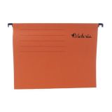 Závěsné zakládací desky, kartonové, A4, VICTORIA OFFICE, oranžové 5ks Závěsné zakládací desky, kartonové, A4, VICTORIA OFFICE, oranžové 5ks