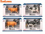 Zoolandia kráva 13-14cm 4druhy v krabičce Zoolandia kráva 13-14cm 4druhy v krabičce