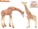 Zoolandia žirafa 13-18cm 2druhy v sáčku 10ks v DBX Zoolandia žirafa 13-18cm 2druhy v sáčku 10ks v DBX