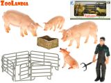 Zoolandia zvířátko farma s mláďaty a doplňky 2druhy v krabičce Zoolandia zvířátko farma s mláďaty a doplňky 2druhy v krabičce