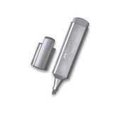 Zvýrazňovač Faber-Castell 1546 Metallic - stříbrný Zvýrazňovač Faber-Castell 1546 Metallic - stříbrný