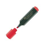 Zvýrazňovač Faber-Castell Textliner 1548 - červený Zvýrazňovač Faber-Castell Textliner 1548 - červený