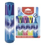 Zvýrazňovač MAPED Arctic 1-5 mm, 4 ks Zvýrazňovač MAPED Arctic 1-5 mm, 4 ks