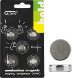 magnet neodymový 10mm GR-N510 5ks 130-1968