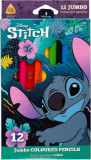 pastelky Colorino trojhranné Jumbo 12ks  Stitch pastelky Colorino trojhranné Jumbo 12ks  Stitch