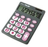 kalkulačka Milan 151708 8 míst šedá BL